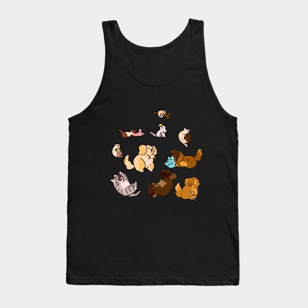 All my pets! :) Tank Top by kiwiikitten